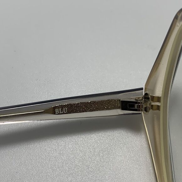 Rare Vintage Oversized Glasses Frames Only - Blu - J17 140 main image 11